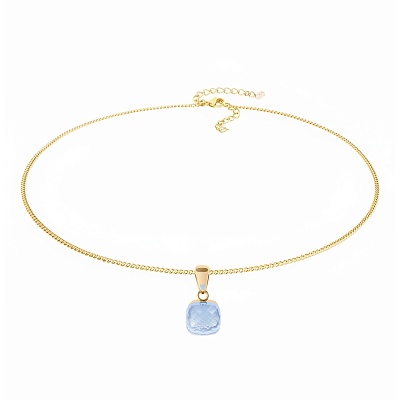 Колье FIRENZE (G) Hellblau 107001/48-4733 