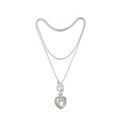 Колье Crystal Heart Togl LN5237 S 