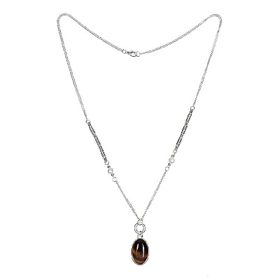 Колье COFFE AGATE LN5153 BR/S 