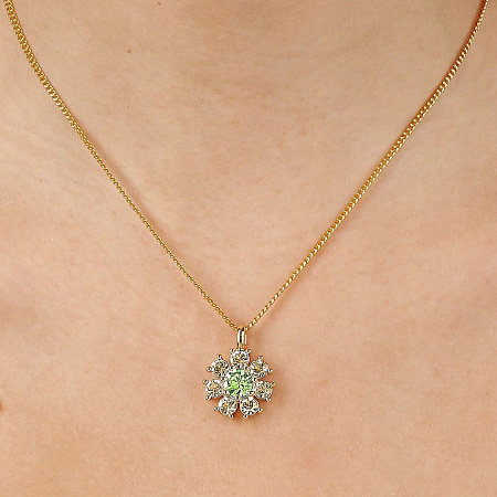 Dyrberg Kern Колье DELISE SG LIGHT GREEN/GOLDEN Dyrberg Kern *440035 Арт.: *440035