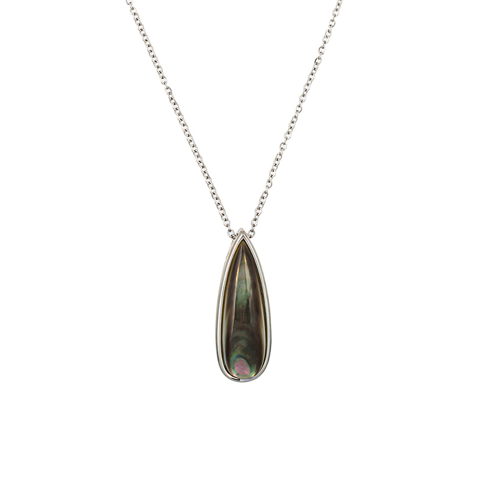 Fiore Luna Колье Капля SHELL Fiore Luna *BP01376-13 BW/S Арт.: *BP01376-13 BW/S