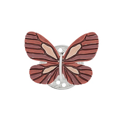 Брошь Бабочка XZ1386.9 R/S 