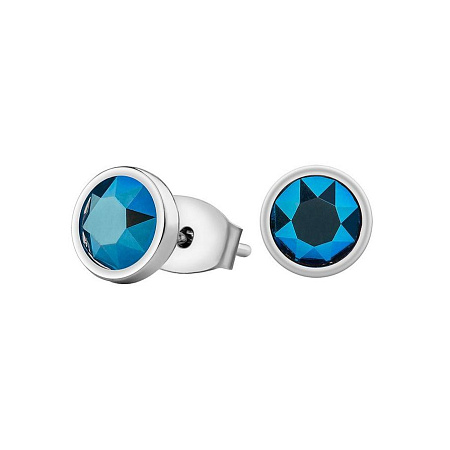 Fiore Luna Пусеты Crystal Metallic Blue Fiore Luna SWE298 CMB S Арт.: SWE298 CMB S
