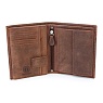 Бумажник KLONDIKE Yukon, натуральная кожа в коричневом цвете, 10 х 2 х 12,5 см Арт.: KD1111-03