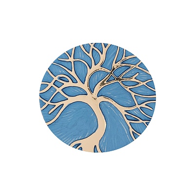 Брошь Дерево XZ1227.22 BL/G 