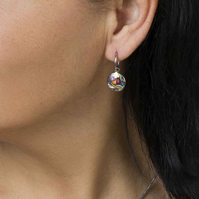 Серьги  Fiore Luna  AE03600-2 