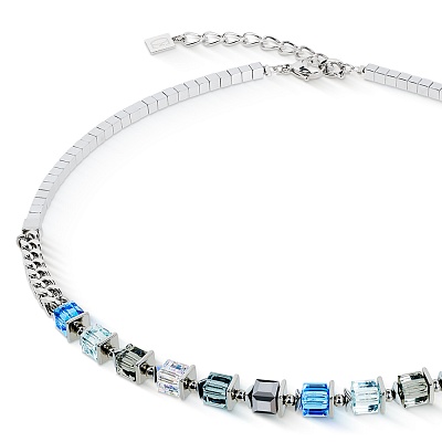 Колье Blue-Silver  Coeur de Lion  2100/10-0717 