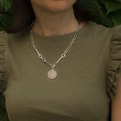 Колье ROSE QUARTZ  Fiore Luna  LN5149 R/S 