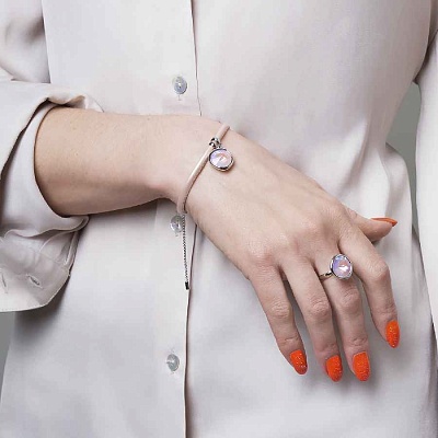 Браслет Lavender Delite  Fiore Luna  C1902.10 V/S 