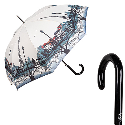 Зонт-трость Guy De Jean Pont des arts Crema product-3346 