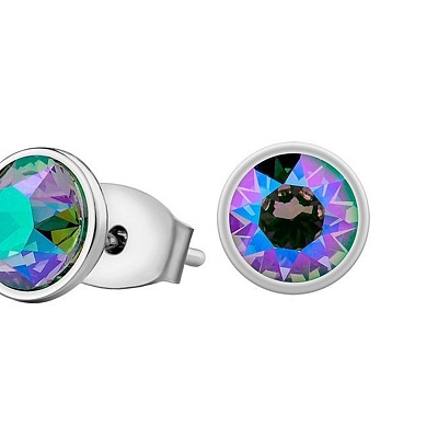 Пусеты Crystal AB  Fiore Luna  SWE298 CAB S 