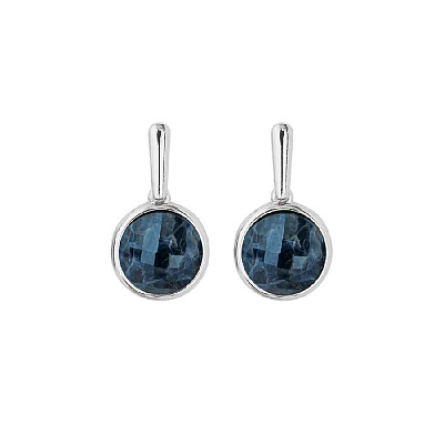 Серьги pearl sodalite Possebon A1993.22 BL/S A1993.22 BL/S 