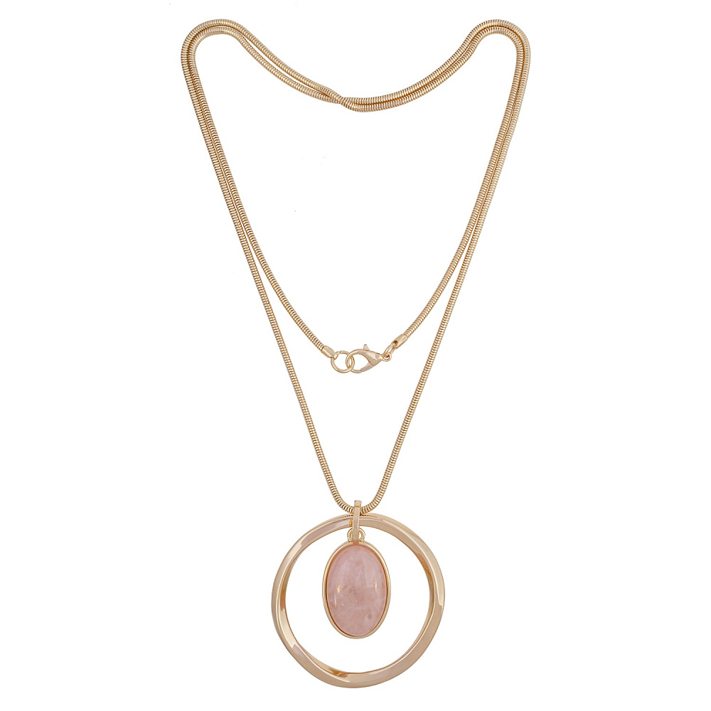 Fiore Luna Колье ROSE QUARTZ Fiore Luna LN5131R/RG Арт.: LN5131R/RG