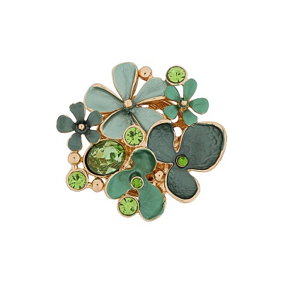 Брошь Клумба XZ1159.16 G/G 