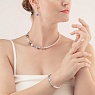 *Колье Blue-aqua Арт.: *5086/10-0737