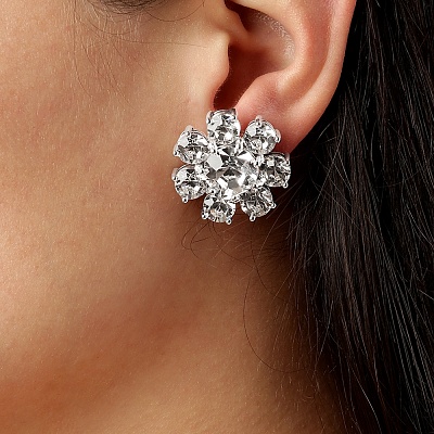 Серьги AUBRA SS CRYSTAL  Dyrberg Kern  460504 