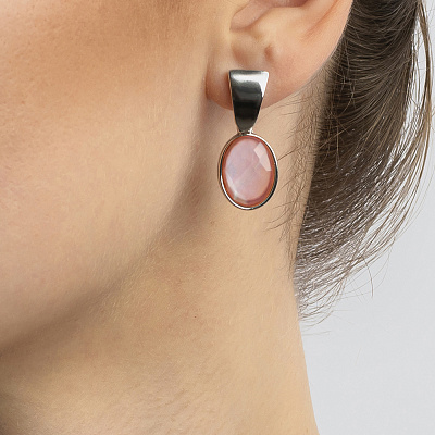 Серьги quartz rose Possebon A9163.9 R/S  Possebon  A9163.9 R/S 
