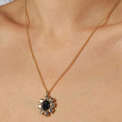 Колье CLAUDIA SG BLACK  Dyrberg Kern  390081 