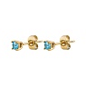 Пусеты BLUE Арт.: AE03187-3 BL/G
