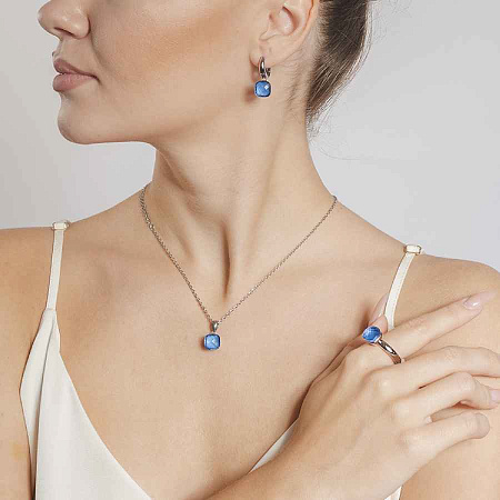 Qudo Кольцо Firenze sapphire 16.5 мм Qudo 611711 BL/S Арт.: 611711 BL/S