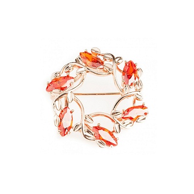 Брошь FCN-00010.11 RG/BR 