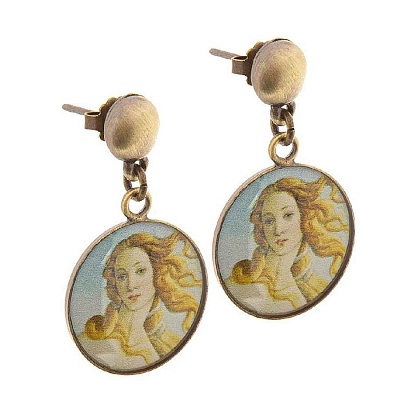 Серьги «Рождение Венеры»  Clara Bijoux  A78251-VEN-C 