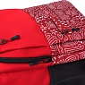 Рюкзак TORBER CLASS X, красный с орнаментом, полиэстер 900D, 45 x 30 x 18 см Арт.: T2602-22-RED