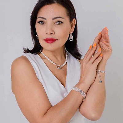 Колье String of Pearle Togl  Fiore Luna  BL4502 S 