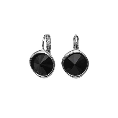 *Серьги Jet *A1902.4 BW/RG 