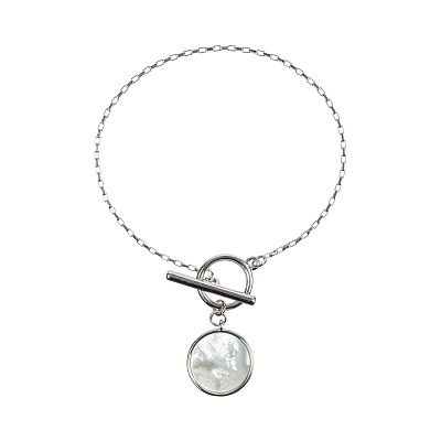 Браслет MOP C2010NM-B03.2 BW/S 