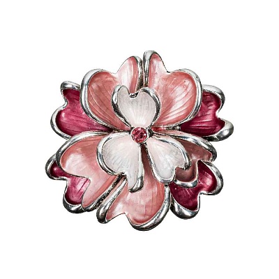 Брошь Цветок XZ1153.7 R/S 
