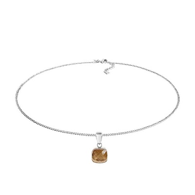 Колье Firenze smoked topaz 400144.1 BR/S 