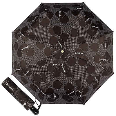 Зонт складной Baldinini 61-OC Dots Black product-2557 