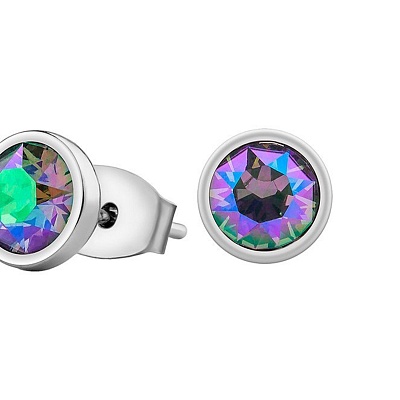 Пусеты Crystal AB  Fiore Luna  SWE297 CAB S 