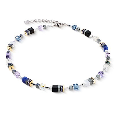 Колье Blue-Purple 3017/10-0708 