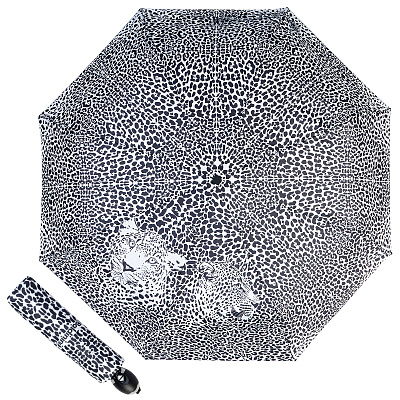 Зонт складной Baldinini 48-OC Leo Black/White product-2935 