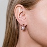Серьги Куб SHELL ROSE Арт.: AE02914-3 R/RG