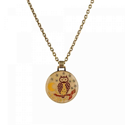 Колье Сова  Clara Bijoux  B26116-16 R 