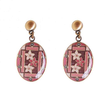 Серьги Незабудки  Clara Bijoux  A75775-5 V 