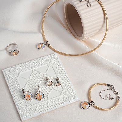 Серьги Rose  Fiore Luna  A1902.M7 R/S 