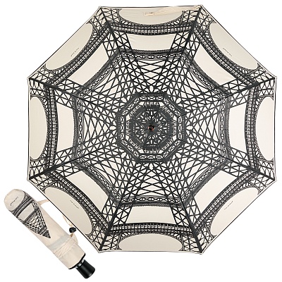 Зонт складной Guy De Jean 3405-OC Eiffel Blanc product-3355 