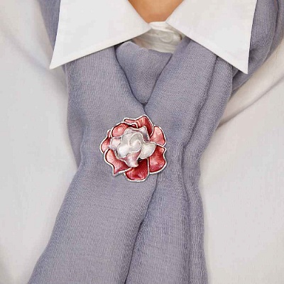 Брошь Цветок  Shadore  XZ1154.7 R/S 