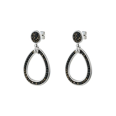 Серьги SSHA A2103SW-E05.15 BR/S 