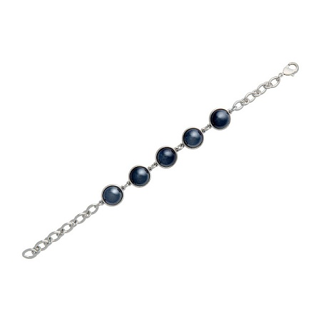 Possebon Классический браслет Pearl Blue Aventurine Арт.: C1362.23 BL/S