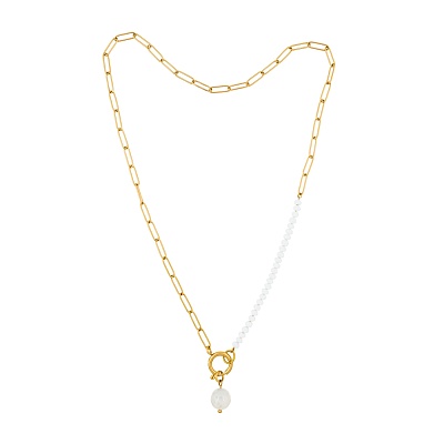 Колье Pearle BP03170-1 BW/G 