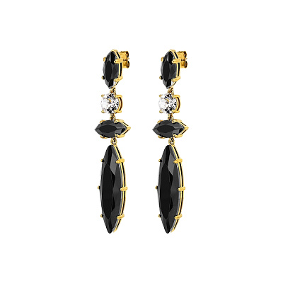 Серьги TENERE SG BLACK_CRYSTAL 470031 