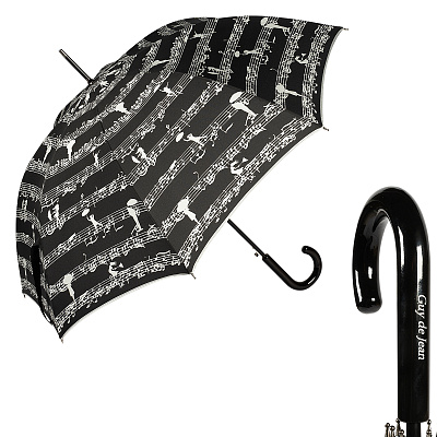 Зонт-Трость Guy De Jean 1214-LA Eiffel Melodie Noir product-3044 