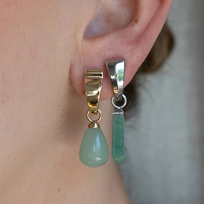 Серьги Gold  Coeur de Lion  0151/21-1600 