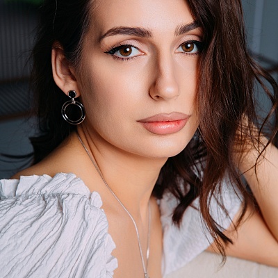 Серьги SSHA  Fiore Luna  A2002SW-E108.15 BR/S 