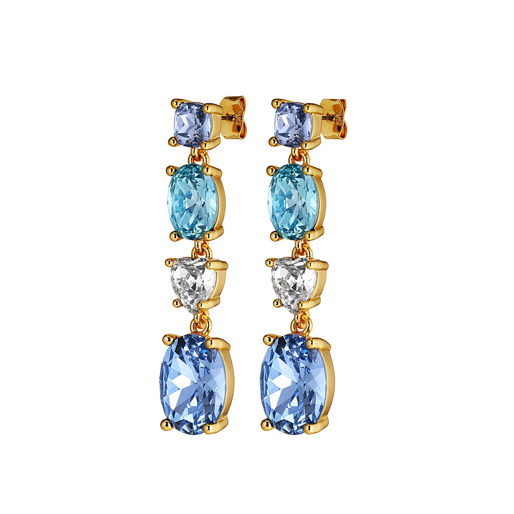 Dyrberg Kern Серьги CARMEN SG L. BLUE/AQUA Dyrberg Kern 440019 Арт.: 440019